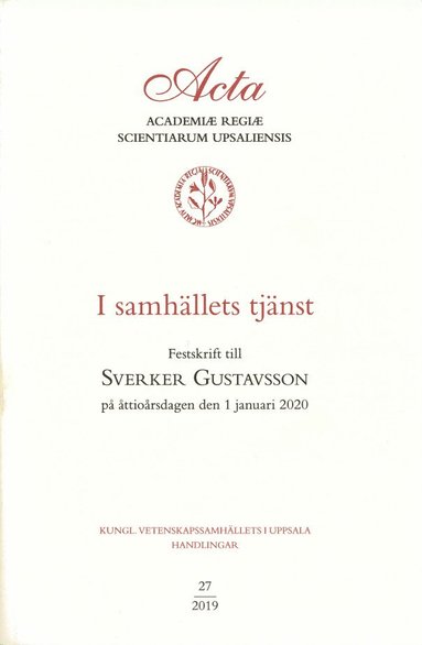 bokomslag I samhällets tjänst