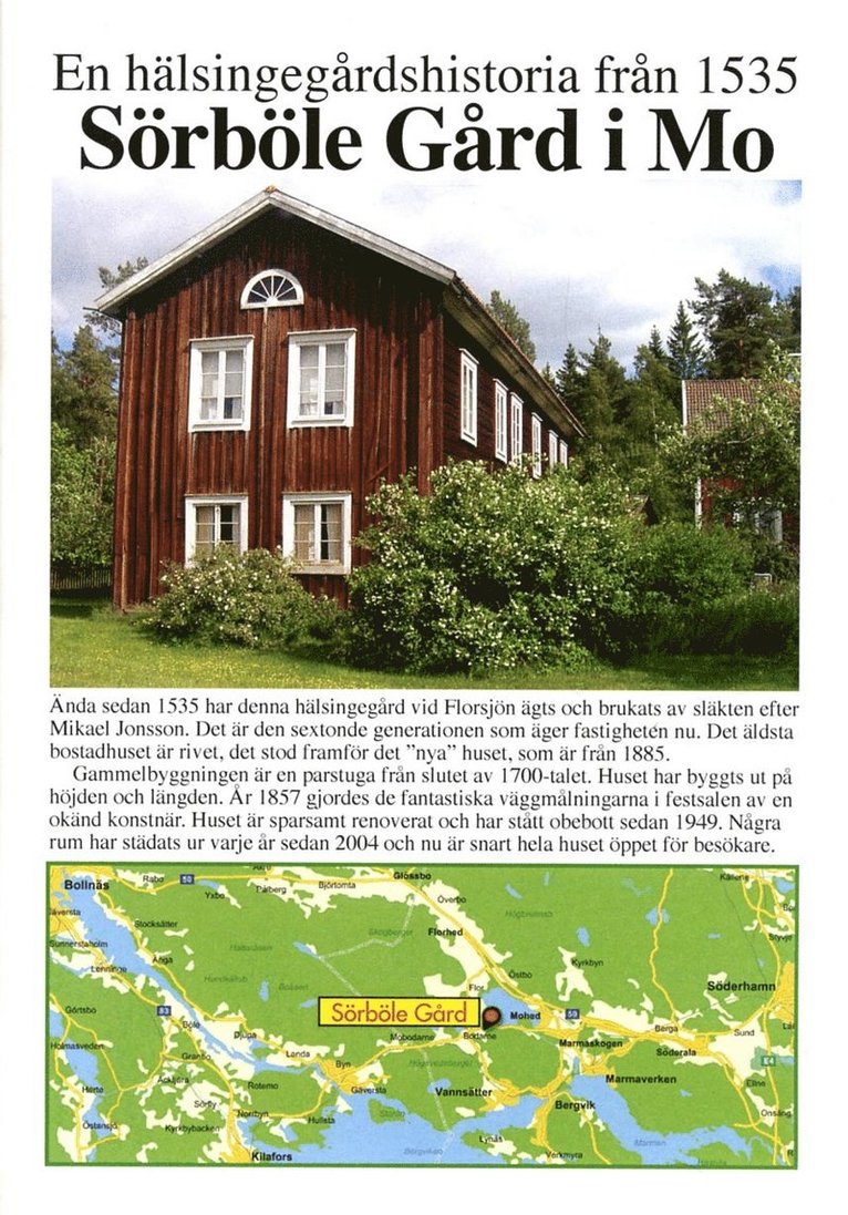Sörböle gård i Mo : en hälsingegårdshistoria från 1535 1