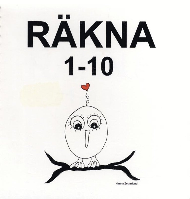 Hanna Zetterlund - Räkna 1-10, Kartonnage