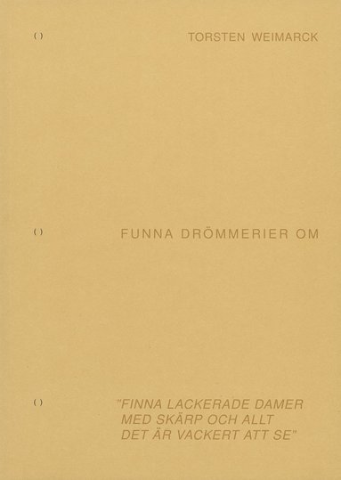 bokomslag Funna drömmerier