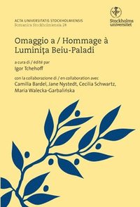 bokomslag Omaggio a Luminia Beiu-Paladi / Hommage à Luminia Beiu-Paladi : a cura di Igor Tchehoff