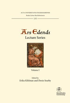 Ars edendi lecture series. Vol. 1 1