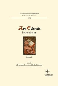 bokomslag Ars edendi lecture series. Vol. 2