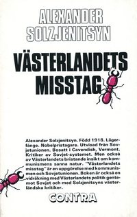 bokomslag Västerlandets misstag