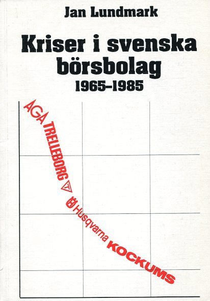 Jan Lundmark - Kriser i svenska börsbolag, Häftad. Tillgänglighet: Lägg i varukorg
