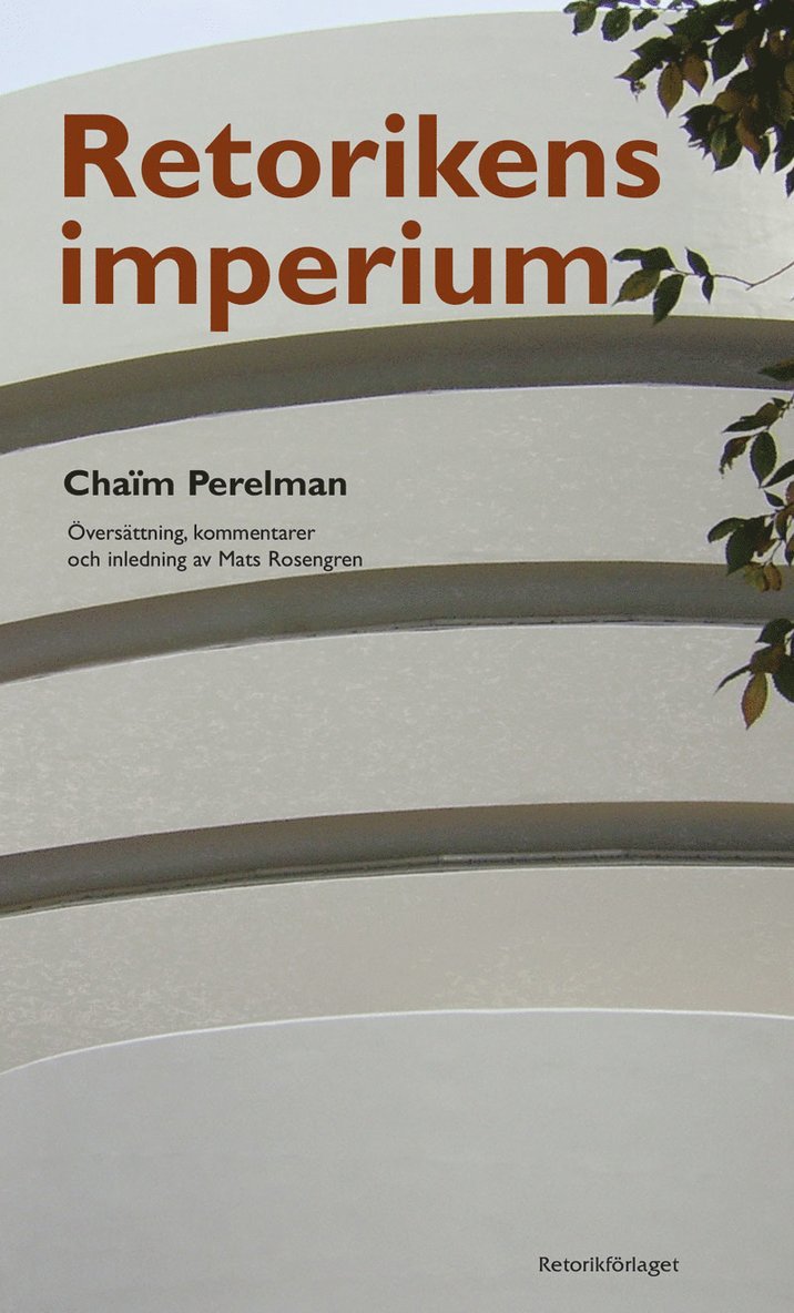 Chaïm Perelman - Retorikens imperium, Häftad