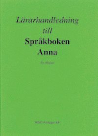 Språkboken Anna Lärarhandledning 1