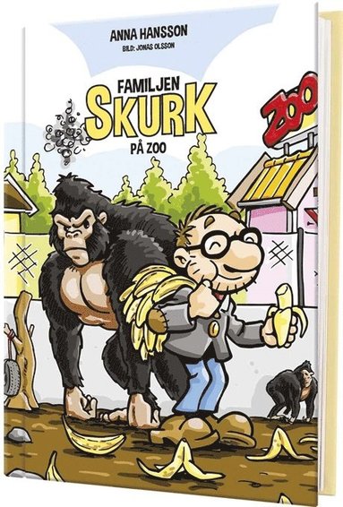 bokomslag Familjen Skurk på zoo