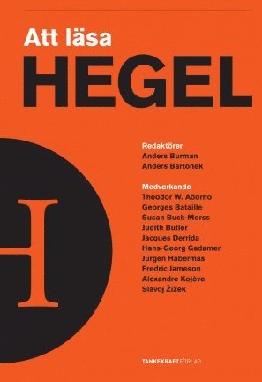 bokomslag Att läsa Hegel