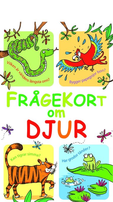 bokomslag Frågekort om djur