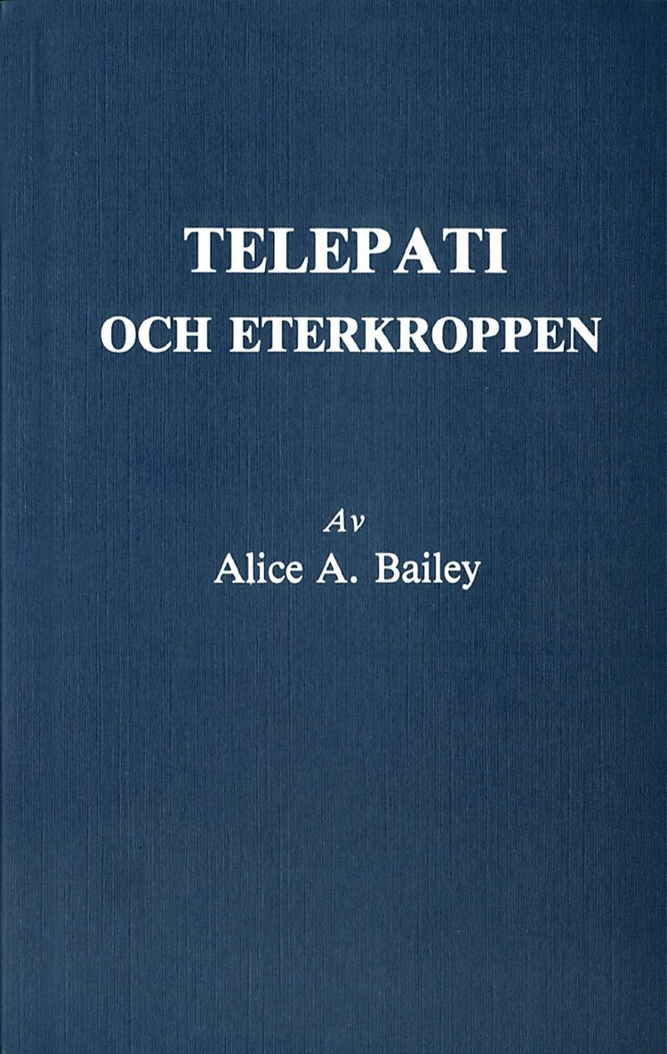 Telepati och eterkroppen (2u) 1