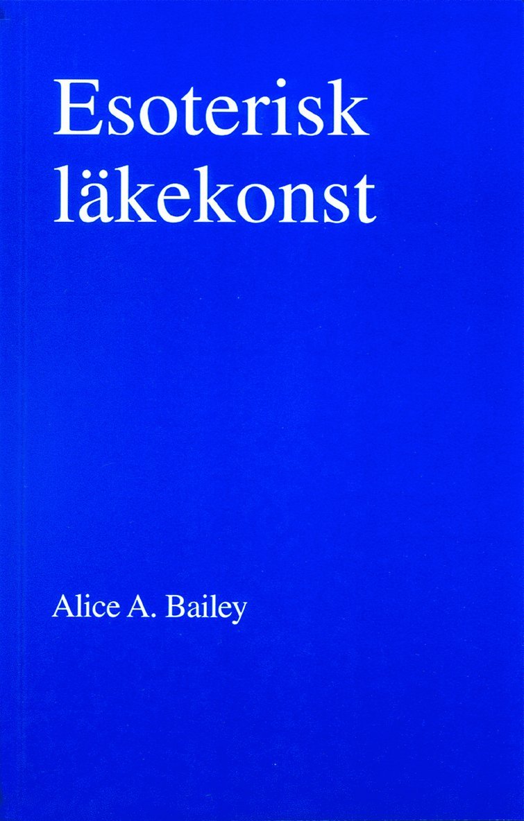 Esoterisk läkekonst (2u)