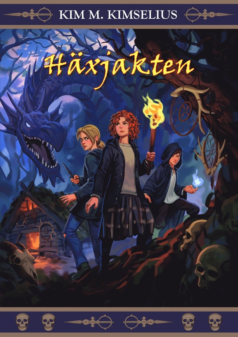 Kim M. Kimselius - Häxjakten, Kartonnage