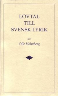 bokomslag Lovtal till svensk lyrik