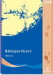 Båtsportkort Mälaren Laminerad 2008