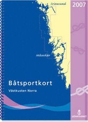 Båtsportkort Västkusten Norra Laminerad 2007, Häftad
