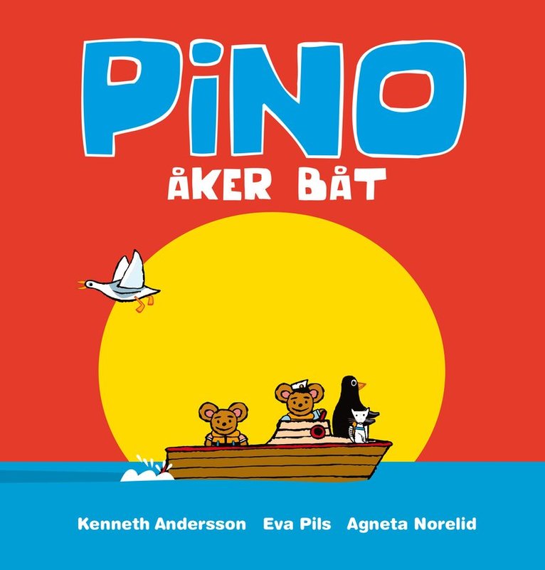 Pino åker båt 1