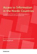 bokomslag Access to information in the Nordic countries