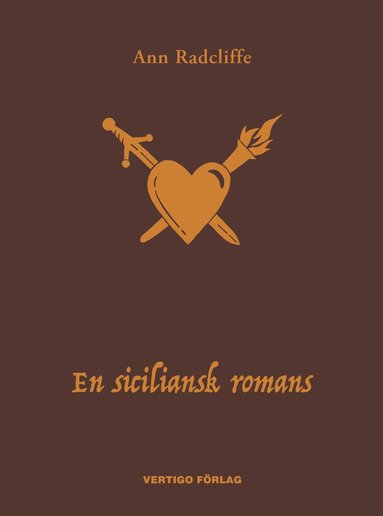 Ann Radcliffe - En siciliansk romans, Inbunden