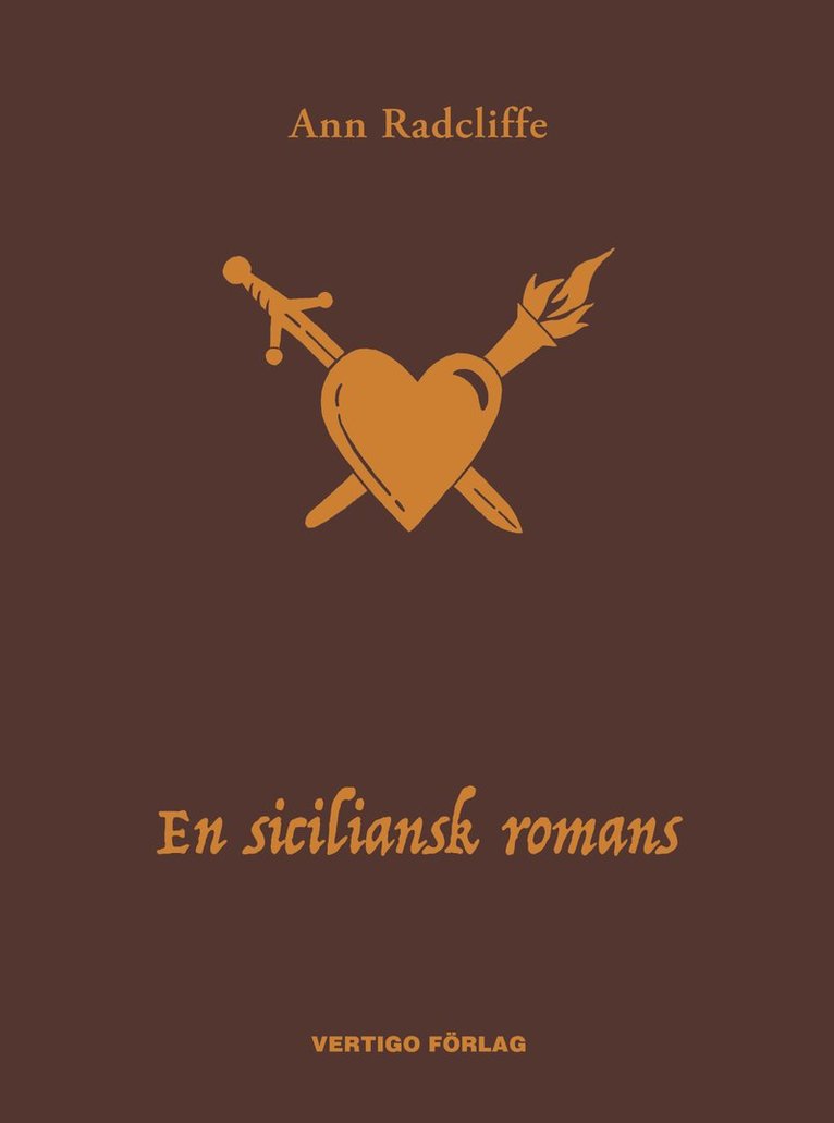 Ann Radcliffe - En siciliansk romans, Inbunden