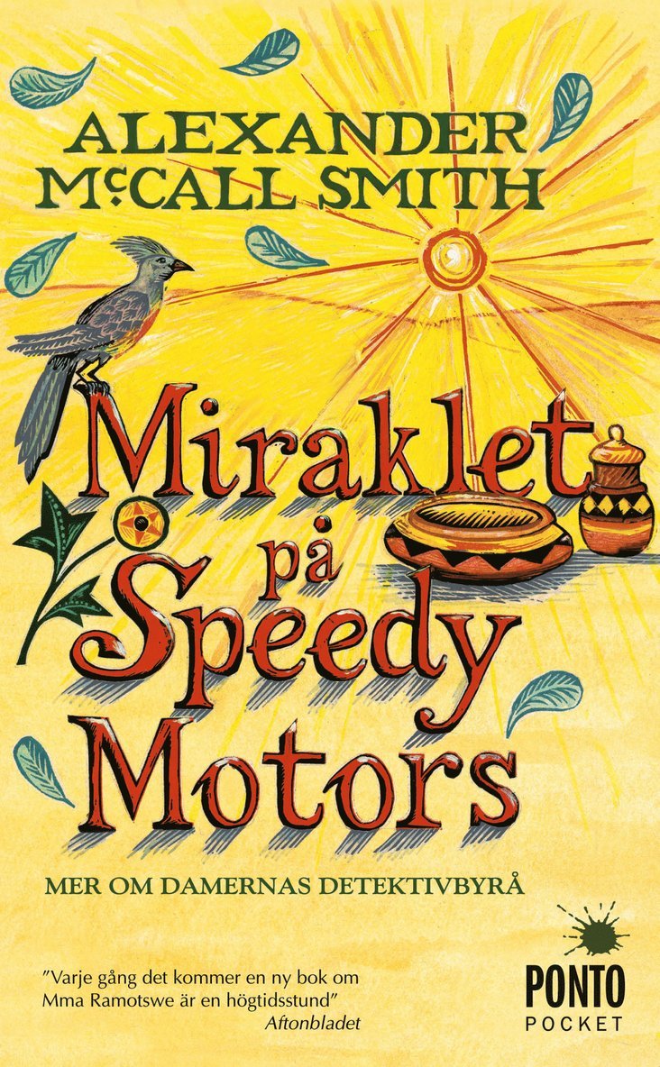 Alexander McCall Smith - Miraklet på Speedy Motors, Pocket