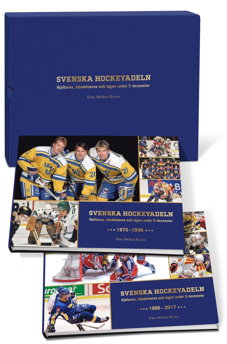 Svenska hockeyadeln : hjältarna, händelserna och lagen under 5 decennier 1