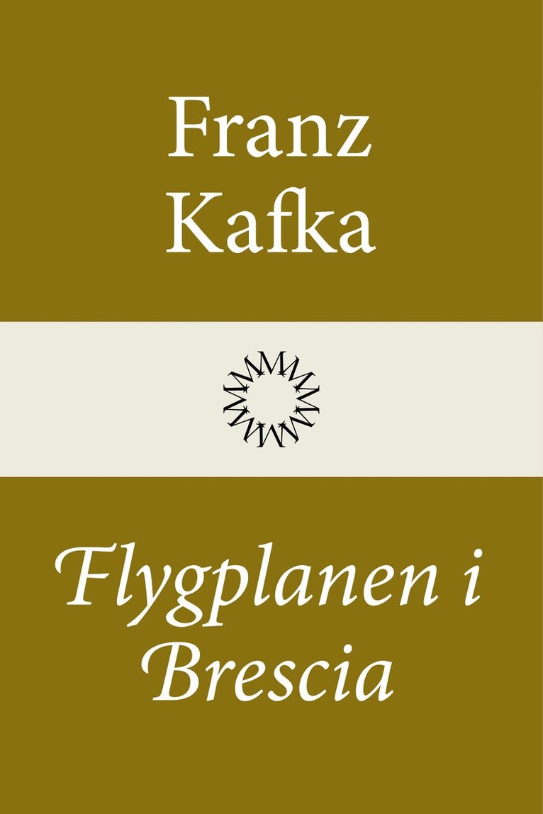 Franz Kafka - Flygplanen i Brescia, Häftad
