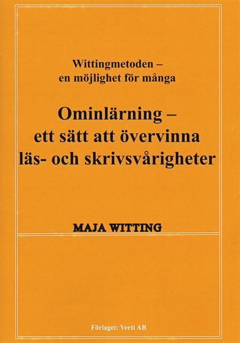 Ominlärning ett sätt att övervinna läs- och skrivsvårigheter 1