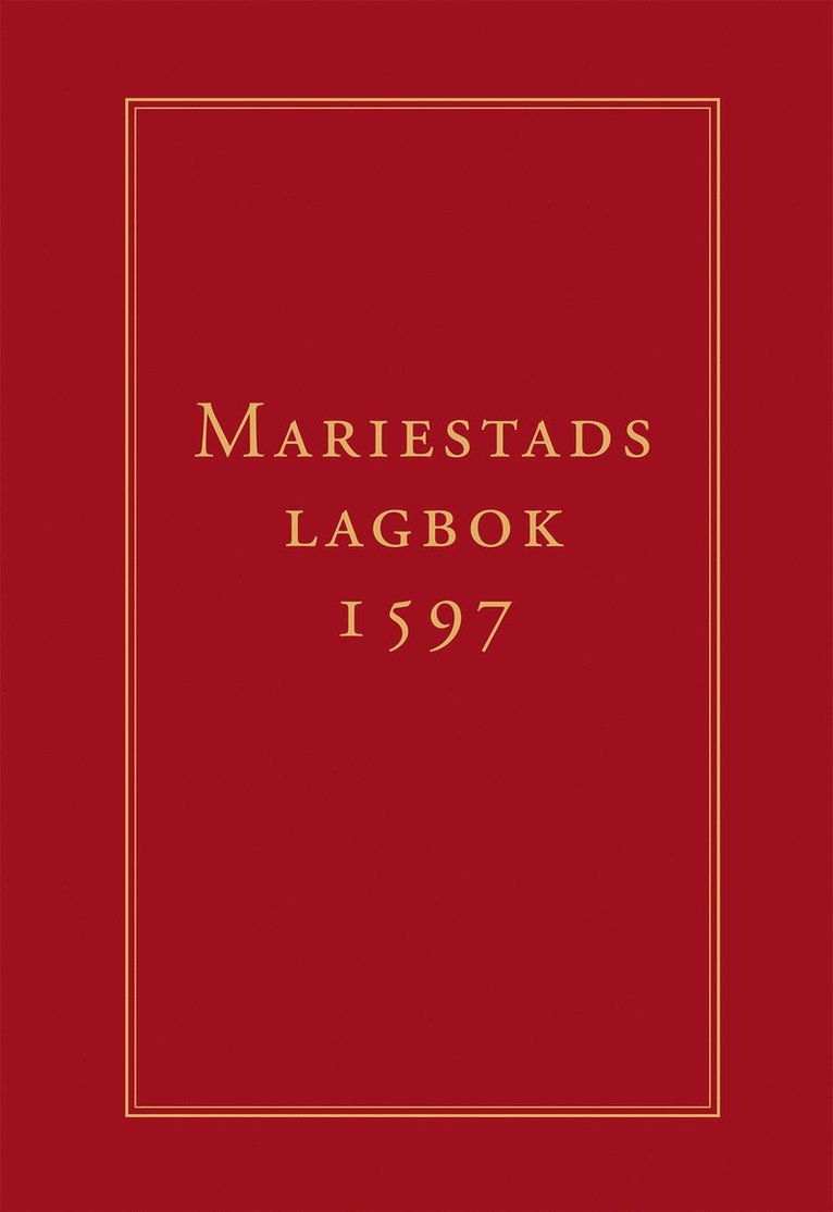 Mariestads lagbok 1597 1