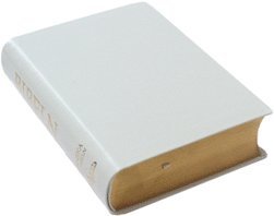 Svenska Folkbibeln 2015 Mellanformat vit cabraskinn, Vigselbibeln, Inbunden