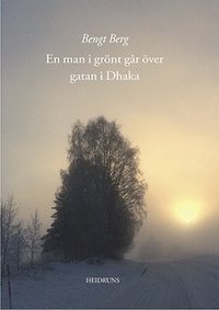 bokomslag En man i grönt går över gatan i Dhaka