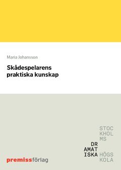 Maria Johansson - Skådespelarens praktiska kunskap, Häftad