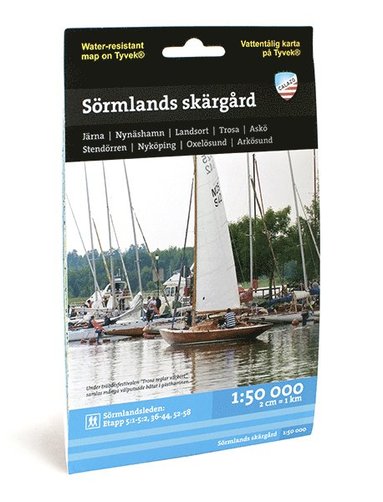 bokomslag Sörmlands Skärgård 1:50.000