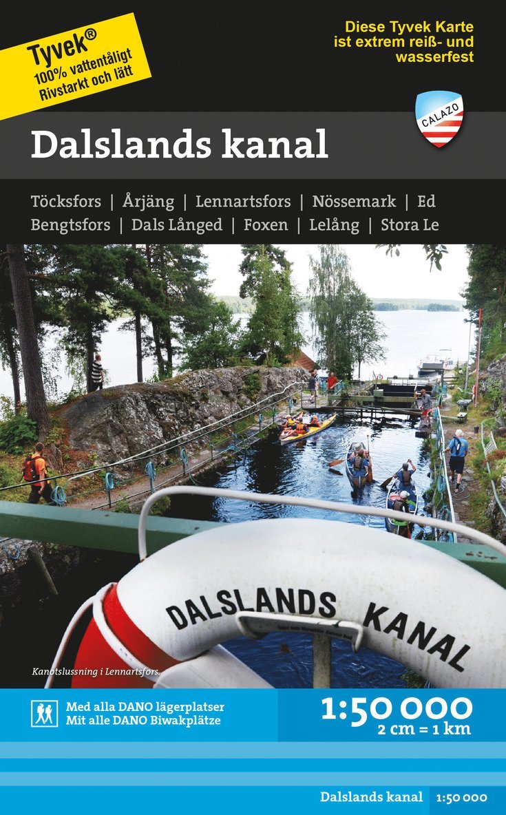 Dalslands kanal 1:50.000, Övrigt