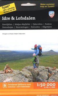 bokomslag Idre & Lofsdalen Tyvekkarta 1:50.000