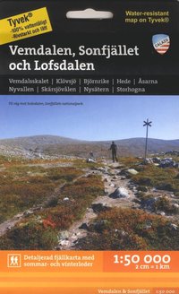 bokomslag Vemdalen, Sonfjället & Lofsdalen 1:50.000