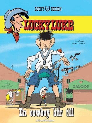 Achdé - Lucky Luke - En cowboy blir till, Häftad