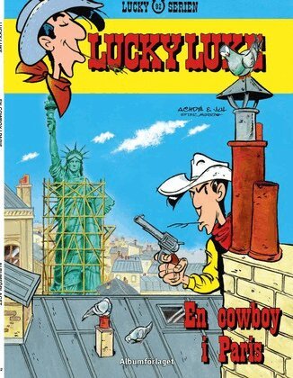 Jul - Lucky Luke - En cowboy i Paris, Häftad