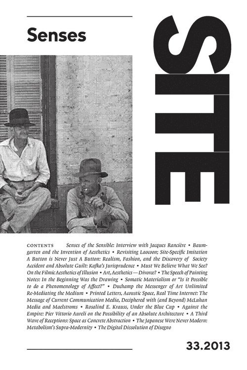 Sven-Olov Wallenstein, Kim West, Staffan Lundgren - Site 33: Senses, Häftad