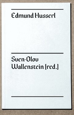 Edmund Husserl, Häftad