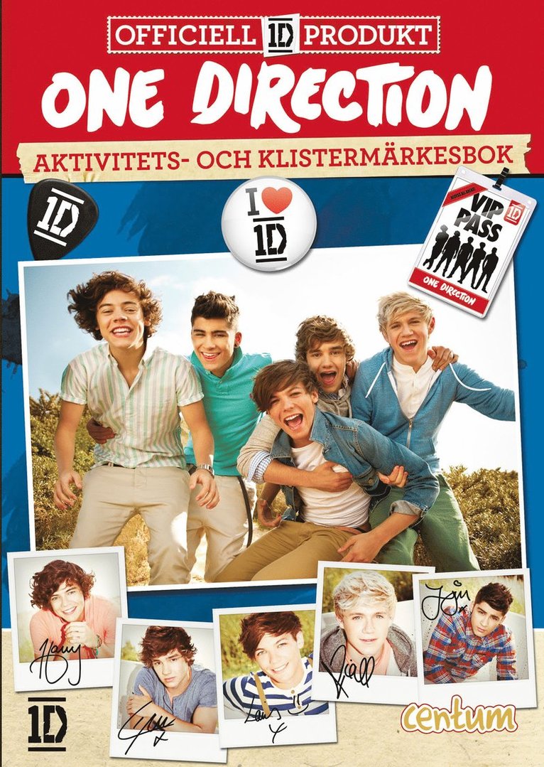 One Direction : aktivitets- och klistermärkesbok 1