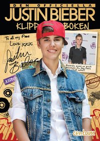 bokomslag Den officiella Justin Bieber klippboken