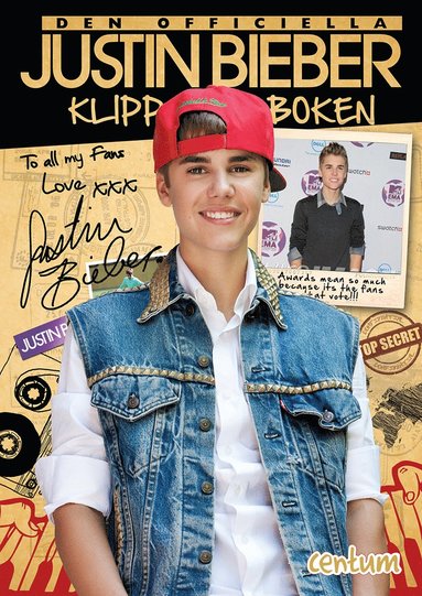 bokomslag Den officiella Justin Bieber klippboken