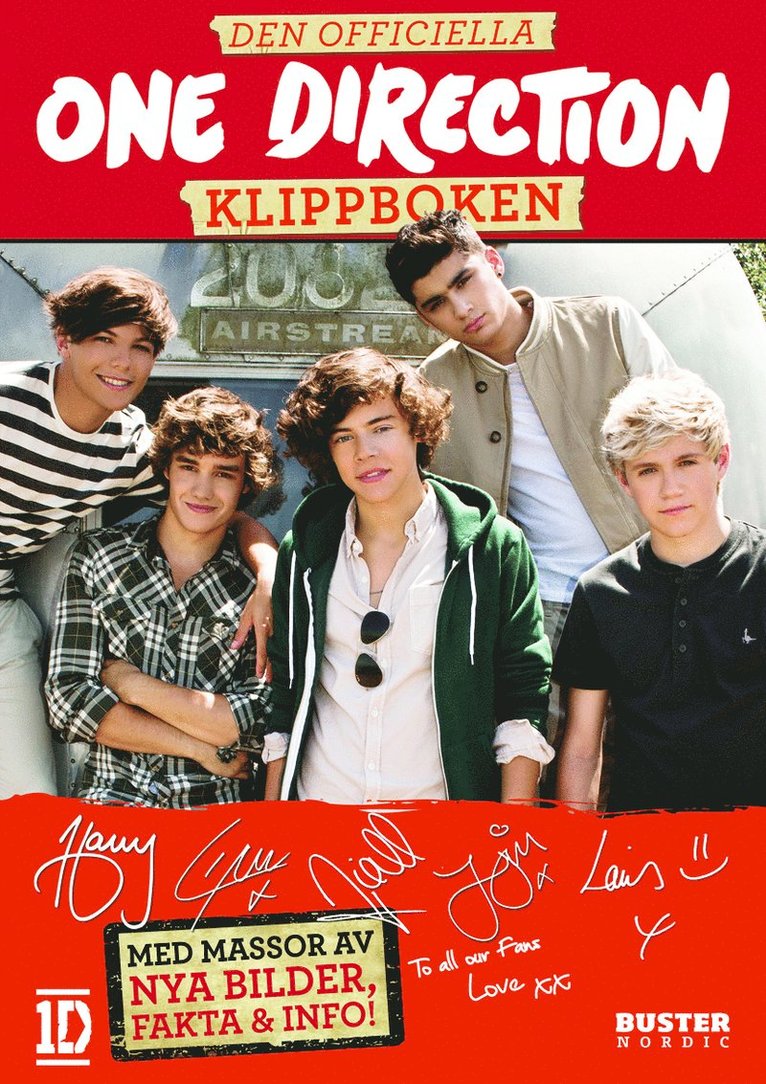 Den officiella One Direction klippboken 1