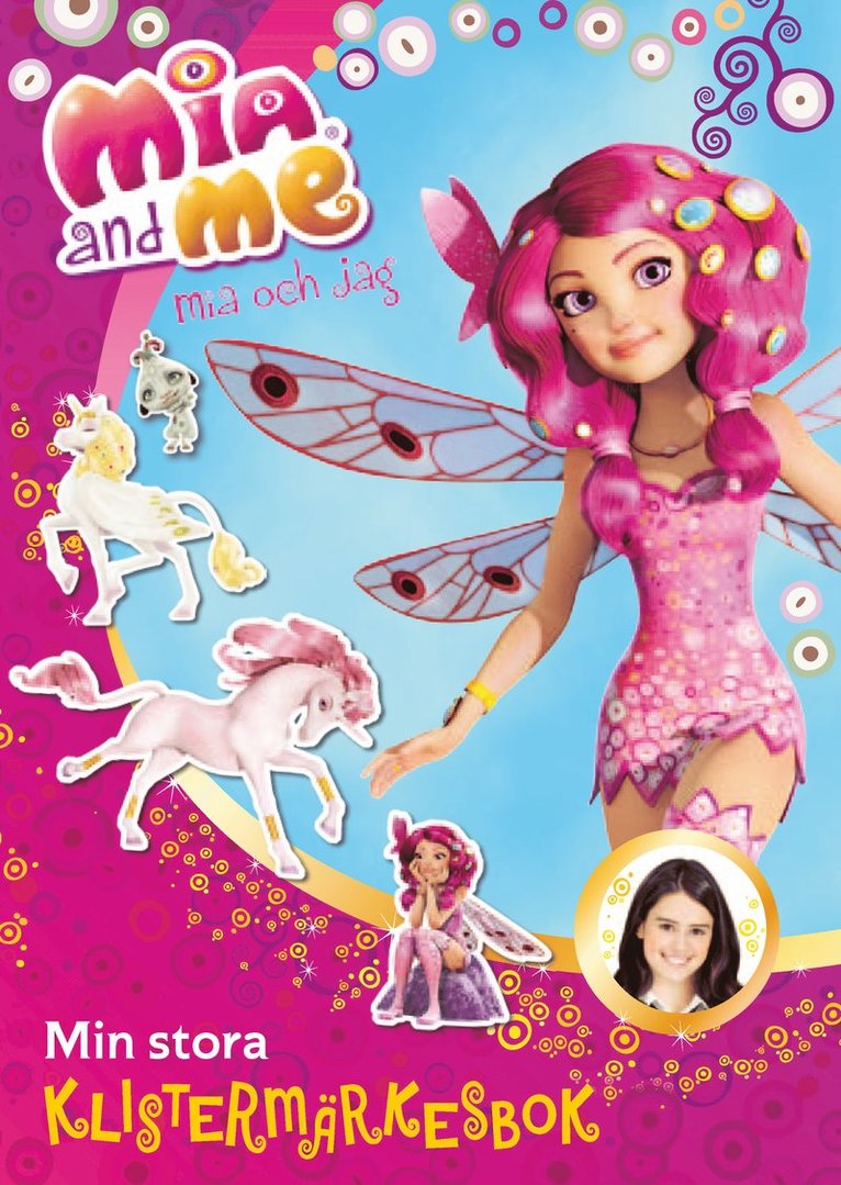 Mia and me - Min stora klistermärkesbok, Häftad