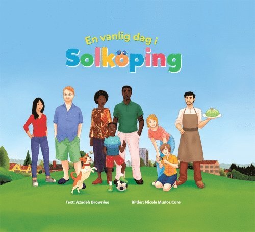 Azadeh Brownlee - En vanlig dag i Solköping, Inbunden