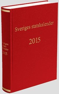 bokomslag Sveriges statskalender 2015