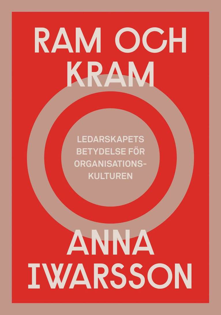 Anna Iwarsson - Ram och kram - ledarskapets betydelse för organisationskulturen, Inbunden