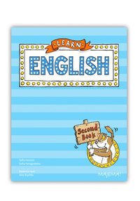 bokomslag Learn English Second Book grundbok åk 2