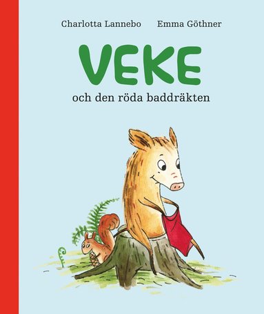 bokomslag Veke och den röda baddräkten